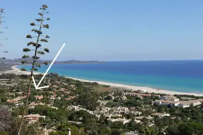 A 200 mètres de la mer, 6 couchages. Bbq, douche extérieure. Prix réduits des navires