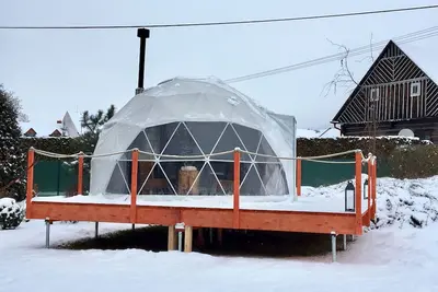 Glamping u Rosů v Podkrkonoší