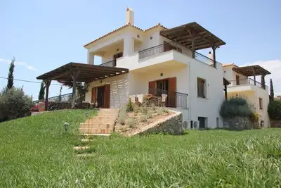 Image de Villa Avec Vue Sur La Mer Et Piscine Et Marche De Sandy Beach 9 personnes