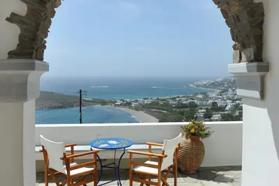 Veranda me thea (Terrasse avec vue)