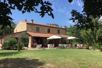 Image de Campo di Carlo Ferme sur les collines de la CĂ´te des Etrusques
