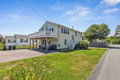 Image de marcher jusqu'à la plage, 7 chambres, Internet, A / C 24 'pont