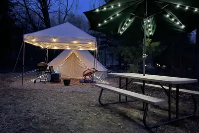 Image de Privé et tranquille, au nord du glamping