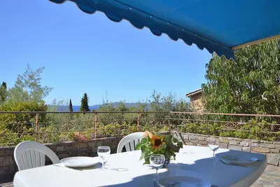 Image de Villa californienne 4 chambres, terrasse vue mer, parking, animaux admis