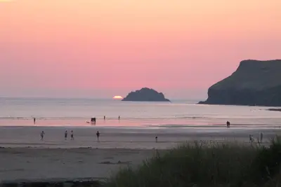 Image de Beau village Conversion de grange nr Trebarwith Strand Beach. 2-3 personnes