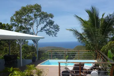 Image de Villa spacieuse, 4 chambres, piscine, vue mer imprenable, calme