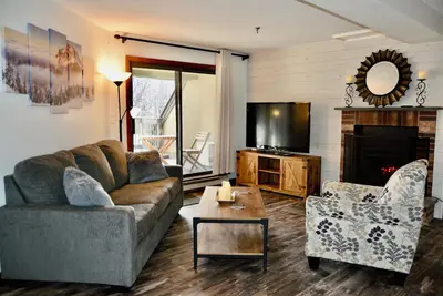 Image de Nouvel hôtel de ski récemment rénové avec vue sur les pistes de Killington