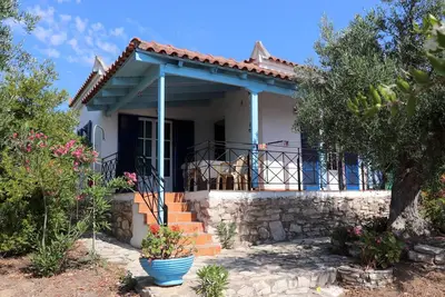 Maison entourée d'oliveraies, vue sur la mer, Wifi | Messénie, Péloponnèse