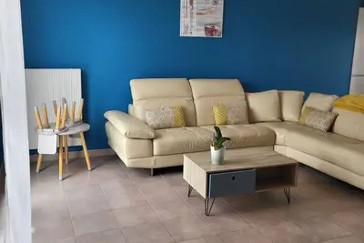 Image de L'ancre bleue : Plain pieds Confort 2/6p. 3***. Parking privé. Prox Mer. wifi🐶😺