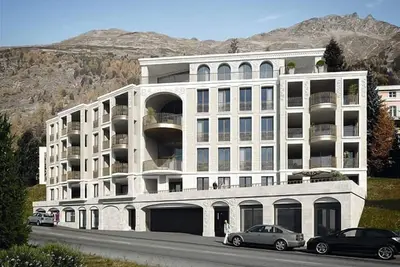 Image de Appartement de vacances Pontresina pour 1 - 4 personnes avec 2 chambres Ă coucher - Appartement de v