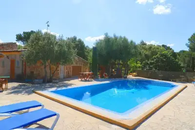 Image de Sa Costa 411 finca rustique avec piscine privée, terrasse, jardin et climatisation