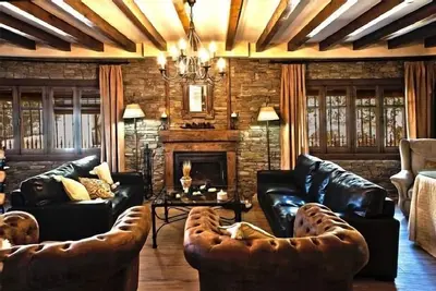 Image de Casa Rural La Noguera, belle maison avec propre jetée. 9 personnes