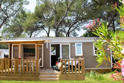 Image de Mobil Home Luxe 4 Pièces 6\/8 Personnes Climatisé + Tv