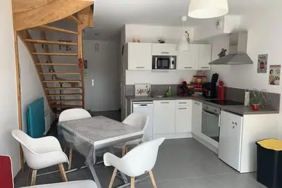 Image de Charmante maisonnette à Quend Plage, 2 chambres, jardinet, parking, proche commodités