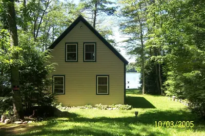 Image de Au bord du lac sur l'étang Pemaquid