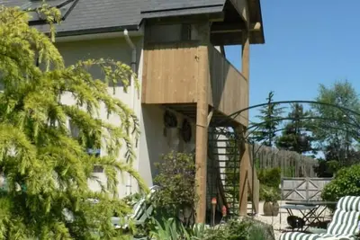 Image de Entre Deauville et Honfleur, lumineux appartement avec grand jardin