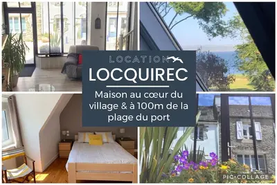 Image de Maison de vacances au port de Locquirec Ă 100 m de la plage