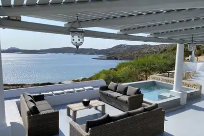 Image de Magnifique \"villa M\" Ă Lipsi. 7 chambres et vue exceptionnelle pour vos vacances