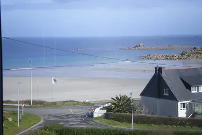 Image de Trevou-Treguignec, Ă 5min de Perros, triplex, pleine vue mer, 100 m de la plage