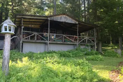 Image de Adirondack-Style \/ Cottage-belle vue sur le lac et la montagne-paisible!
