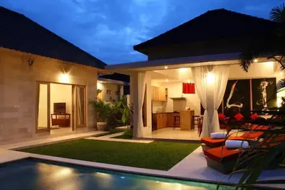 Image de Villa moderne avec 2 chambres à coucher sur la plage, Batu Belig