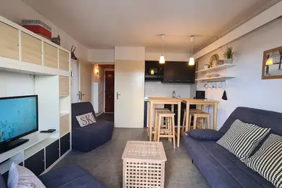 Image de Studio 4 pers 22m², vue lac, Proche des pistes et commerces, classé 2*