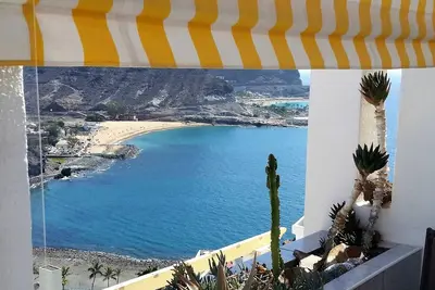Image de Appartement avec vue panoramique à 180 degrés sur la mer et la montagne dans le sud chaud de Gran Canaria