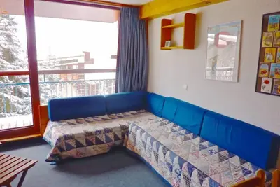 Image de Les Arcs 1800: face à l'Esf et pistes, Appartement 2 chambres, balcon, belle vue