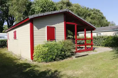Chalet au calme à 2 min du Parc animalier de Branféré et 15 min de la mer