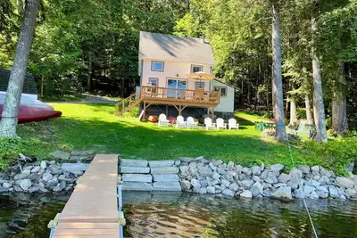 Image de Cottage familial sur le lac Maranacook avec Wifi