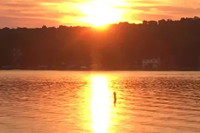 Image de Conesus Lake Ny Lakefront level à côté de Long Point Park à quelques minutes de tout