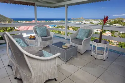Image de Aegis Villa - Vient d'être énuméré - Très bien situé pour Rodney Bay et la Marina. 6 personnes.