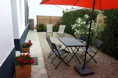 Image de Appartement à l'étage. - Patio 50m2 en Rdc privatif. 3 chambres, 4/5 personnes.