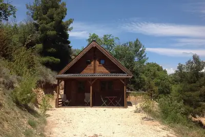 Image de Chalet en drome provençale avec piscine privee hors sol