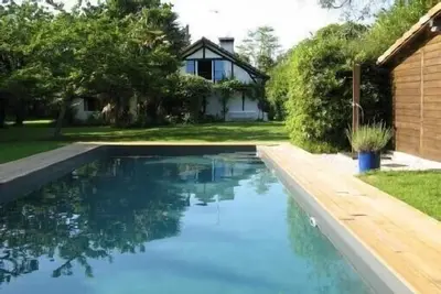 Image de Maison landaise de Charme, Piscine sans vis-à-vis Proche de l'OCÉAN et Lac