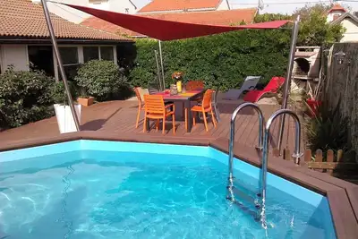 Image de 653 Aviation - Agréable villa avec piscine semi-enterrée à la plage