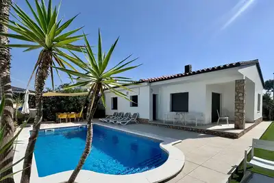 Vinya: Maison de vacances avec piscine privée à L´Escala