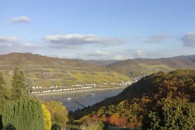 Image de Vue fantastique sur le Rhin, Ă haute altitude au-dessus de Bacharach, jusqu'Ă 6 personnes