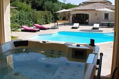 Image de Entre mer et campagne Villa  climatisée 6 pers pisc chauffée et Spa