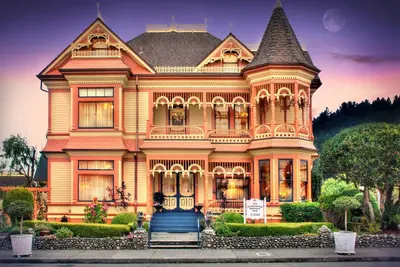 Image de Boutique Hotel, Bed and Breakfast romantique dans la ville victorienne de Ferndale, Californie