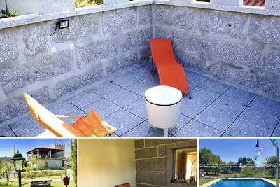 Image de Chambre de la Tour - Quinta da Prelada Simão, Terrasse, Barbecue et Piscine
