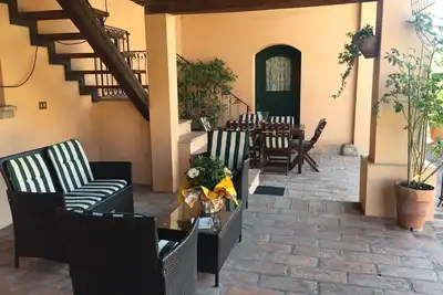 Image de élégante maison de campagne avec piscine dans la région Matilde - Cottage