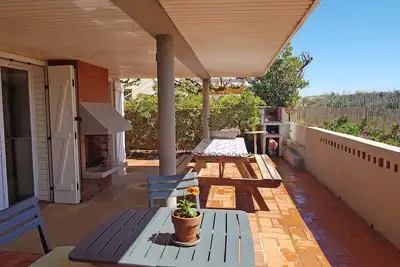 Image de Appartement 2/4 p dans Maison avec jardin bord de mer, 1ère ligne, vue sur dune
