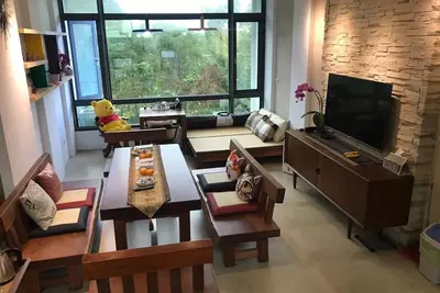Image de 渡假 溫泉, 山景, 遠眺 龜山 島 的 渡假 Villa 別墅 (整棟 出租 含 露天 烤肉 陽台 、 景觀 美人 湯 溫泉)