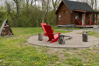 Image de Little Moose Lodge (Tiny House) Propriété riveraine de la rivière Mohawk