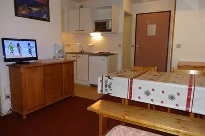 Image de Appartement économique 2 pièces, 4 pers, ski aux pieds, wifi aux Menuires
