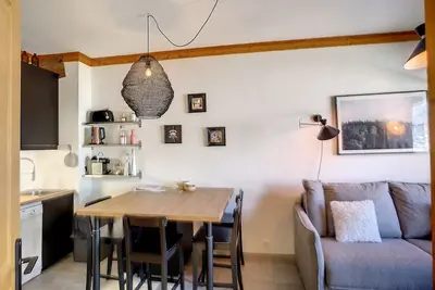 Image de Superbe 2 pièces 4 pers, balcon, au pied des pistes, WiFi
