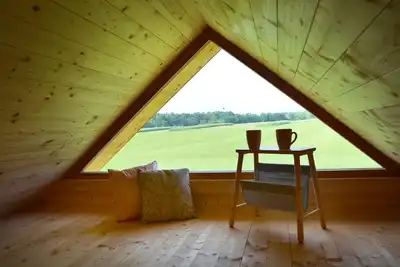 Image de Mobil home de vacances en bois