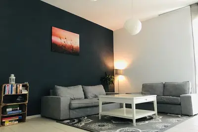 Image de Bel appartement avec poĂŞle Ă bois aux portes de Francfort