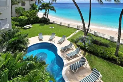 Image de Amazing Beachfront Condo avec piscine sur Tranquil Worthing Beach - Leith Court # 12